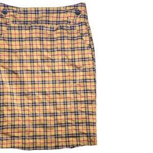 Soho Yellow and Black Pencil Skirt - M